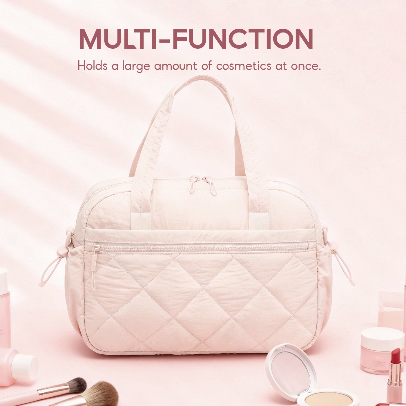 Women's travel handbag, gym bag, with waterproof pockets, carry-on, weekend travel bag, waterproof, sports and gym bag, suitable for sports and fitness